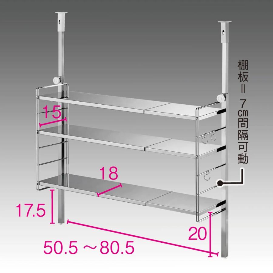 dinos（ディノス） 日本製 スペース有効活用 調味料置き デッド