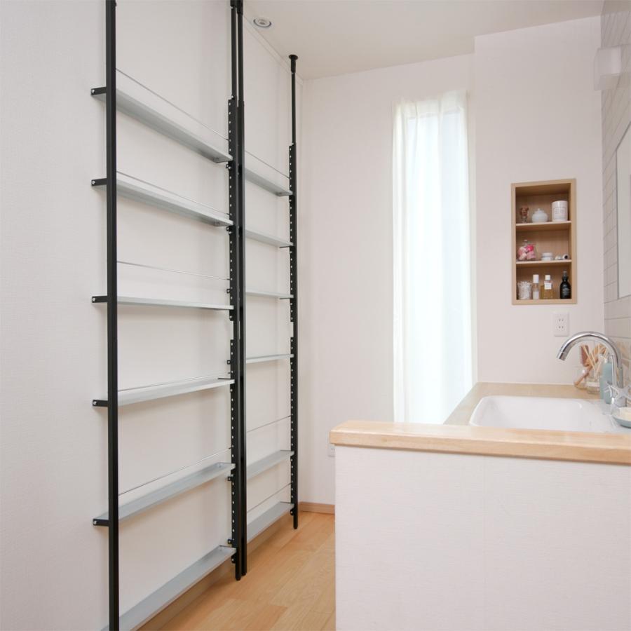 dinos（ディノス） 超薄型突っ張りディスプレイ収納ラック 幅70cm