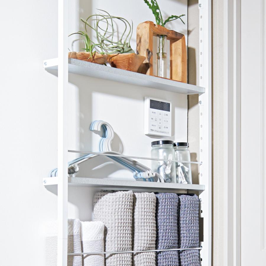 dinos（ディノス） 超薄型突っ張りディスプレイ収納ラック 幅70cm