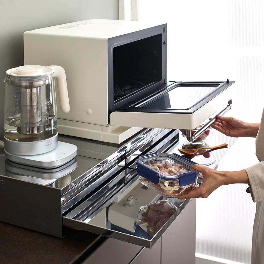 dinos S-tena/ステナ ステンレス製 スライドテーブル付 レンジ下