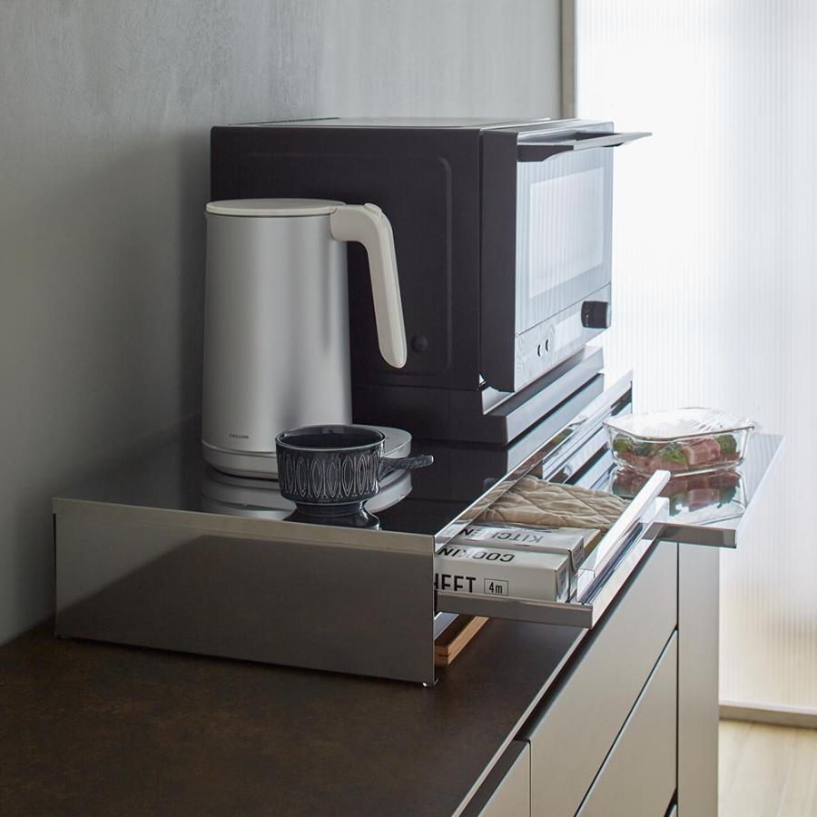 dinos S-tena/ステナ ステンレス製 スライドテーブル付 レンジ下