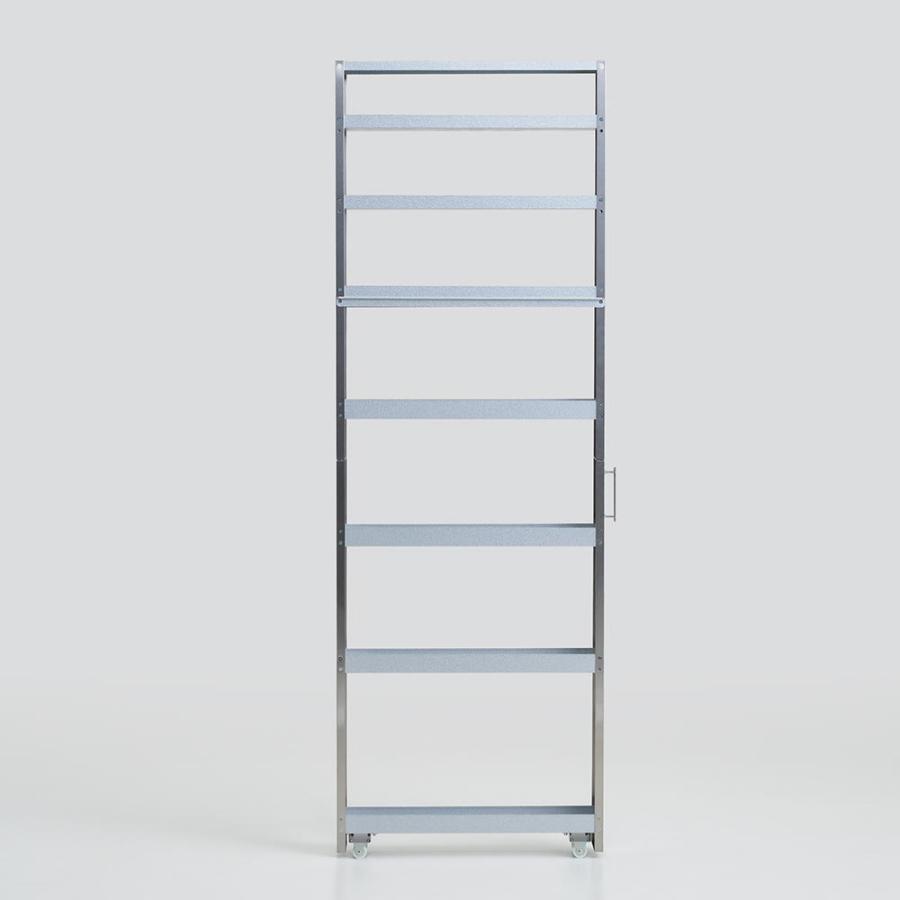 dinos（ディノス） S-tena/ステナ ステンレス すき間トレーワゴン 幅