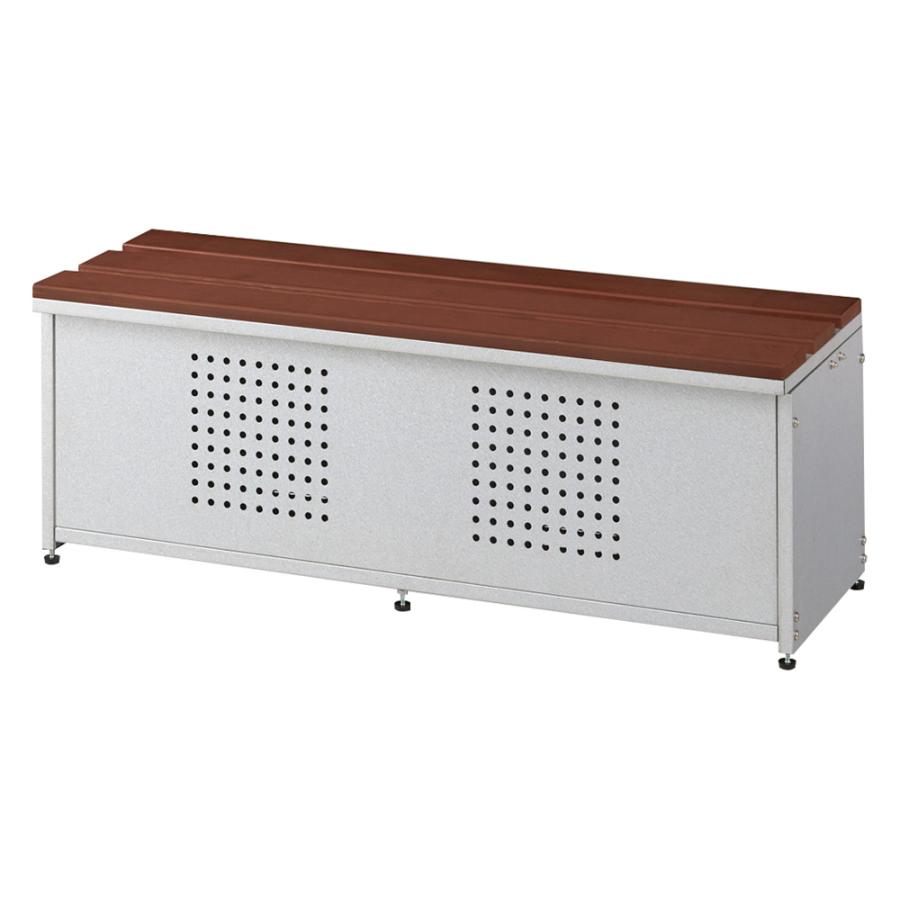 dinos（ディノス） 薄型ベランダ収納踏み台ストッカー 幅90高さ32cm