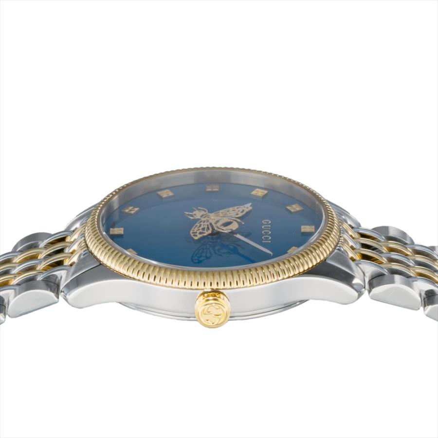 GUCCI/グッチ Gタイムレス（ブルーダイヤル） レディース腕時計 J13104 ディノスの画像