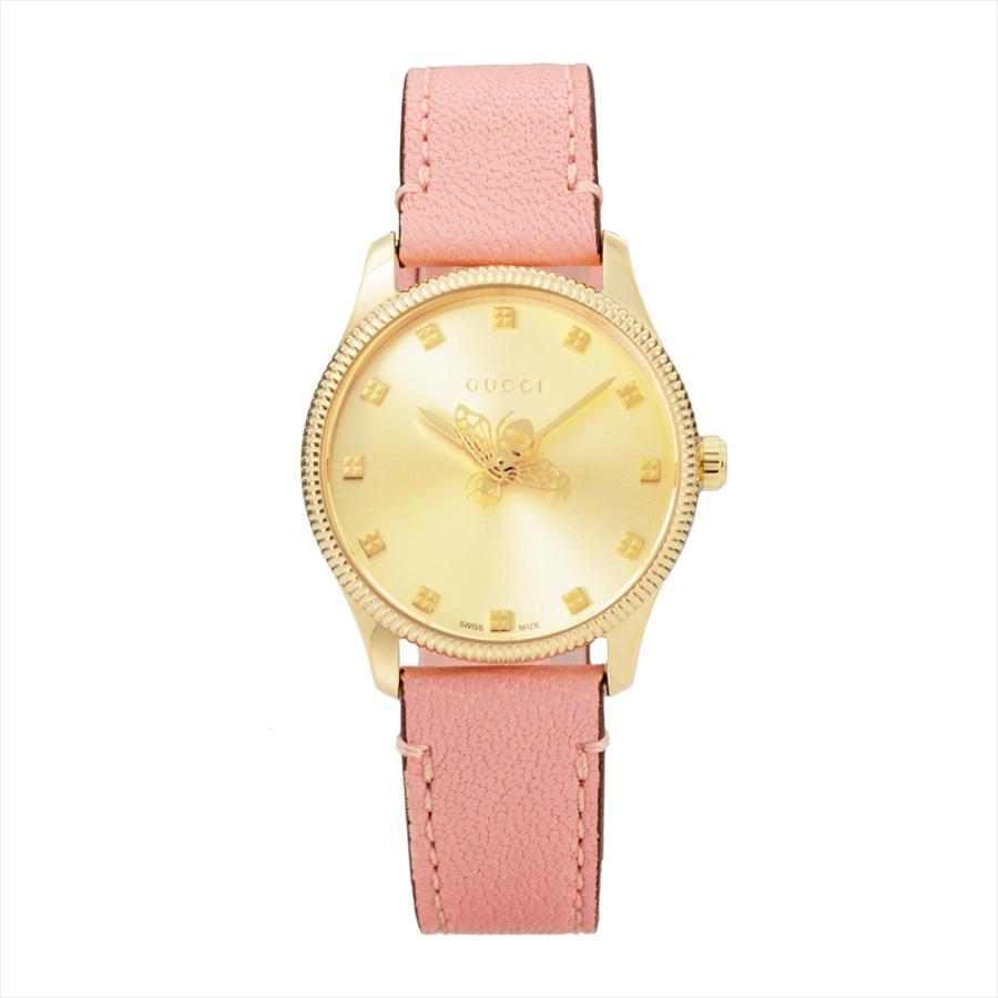 GUCCI/グッチ Gタイムレス（ピンクベルト） レディース腕時計 J13105 ディノスの画像