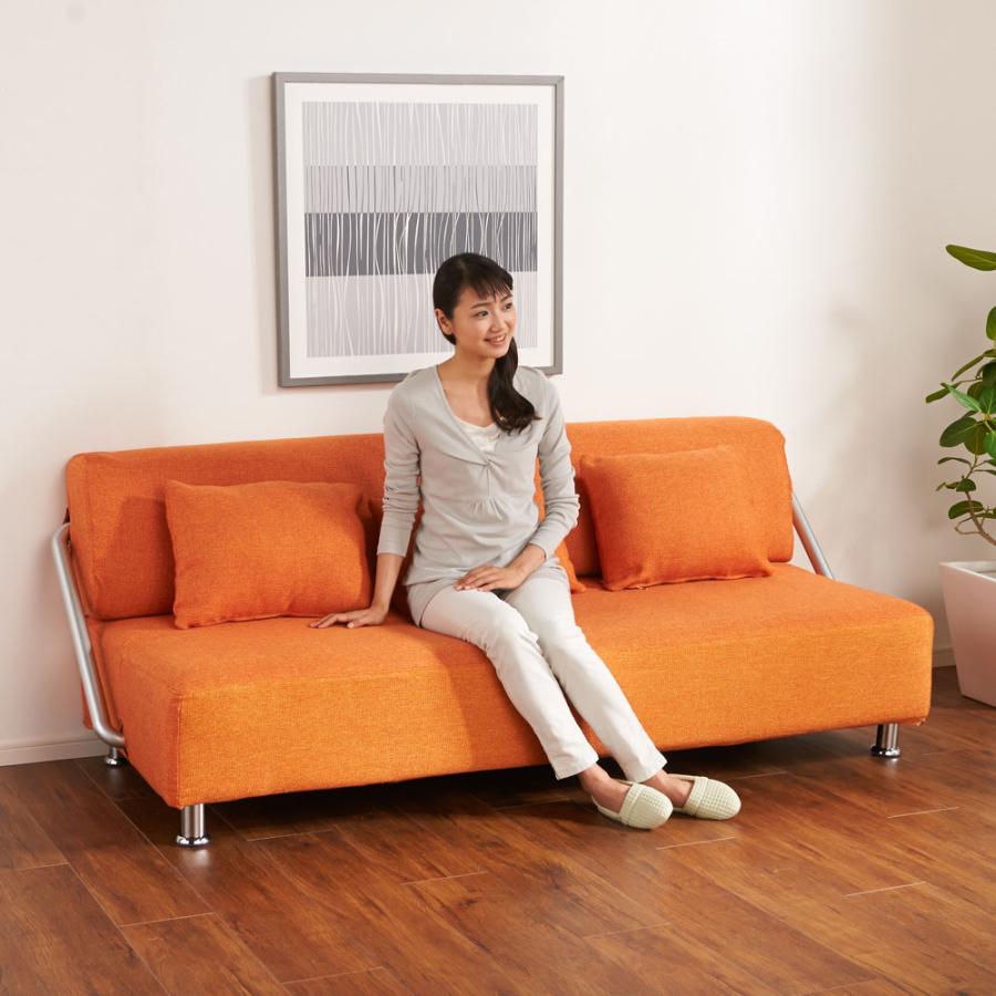 dinos（ディノス） ソファベッド ファブリック ソファー 2人掛け 二人