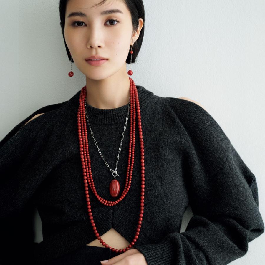 ディノス　ダーマコレクション　YUKIKO OKURA 天然石ネックレス　2点 dinos（ディノス） YUKIKO OKURA/ユキコ・オオクラ オオイソバナ珊瑚