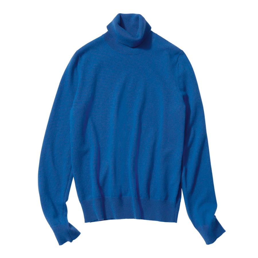 dinos（ディノス） カシミヤニット タートルネック プルオーバー