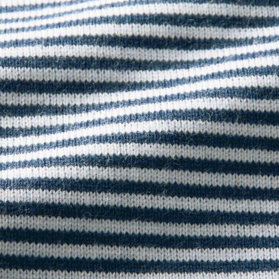 配色ポロ襟ボーダーワンピ―ス ワンピース チュニック マキシワンピース