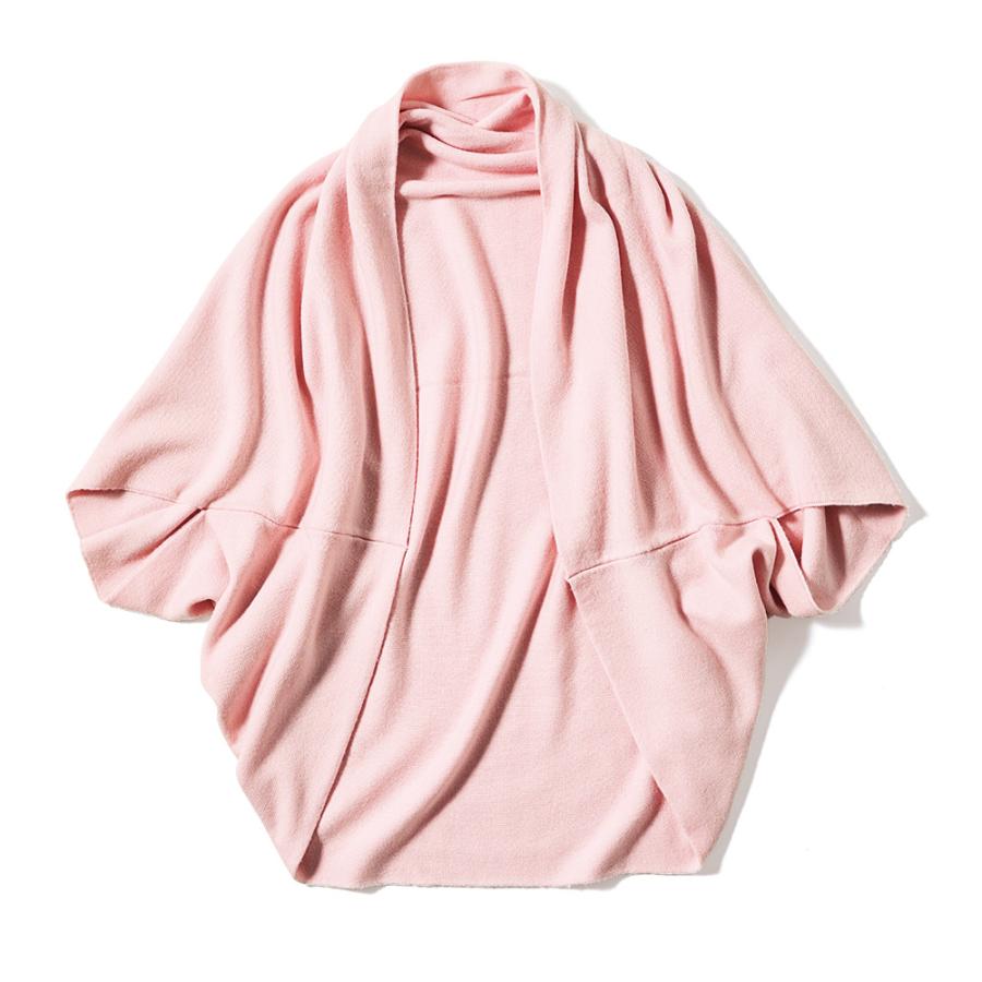 dinos（ディノス） ウールカシミヤ ボレロ風 カーディガン ニット