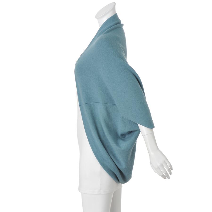 dinos（ディノス） ウールカシミヤ ボレロ風 カーディガン ニット