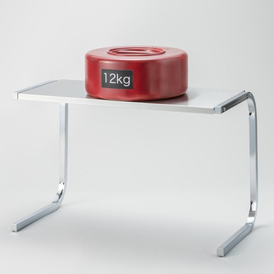 dinos（ディノス） ≪2段タイプ≫ 伸縮するステンレス製サポートラック