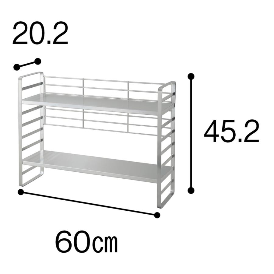 ステンレス製キッチンラック dinos ディノス dinos キッチンラック 収納 隙間 キッチンストッカー 台所 ［幅