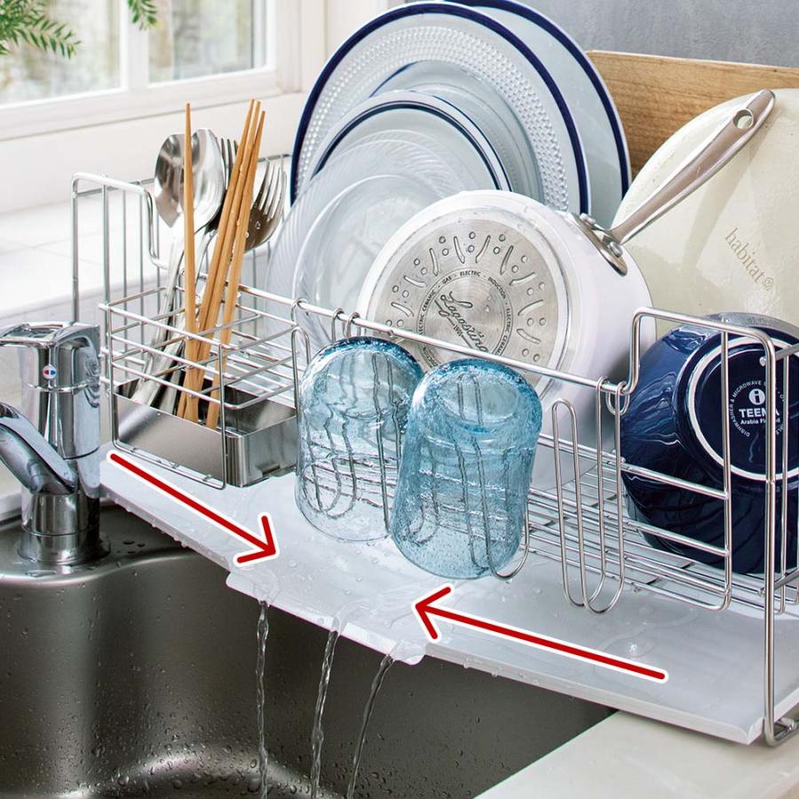 dinos（ディノス） ≪ステンレストレー≫ 奥行58cmのシンクに渡せる