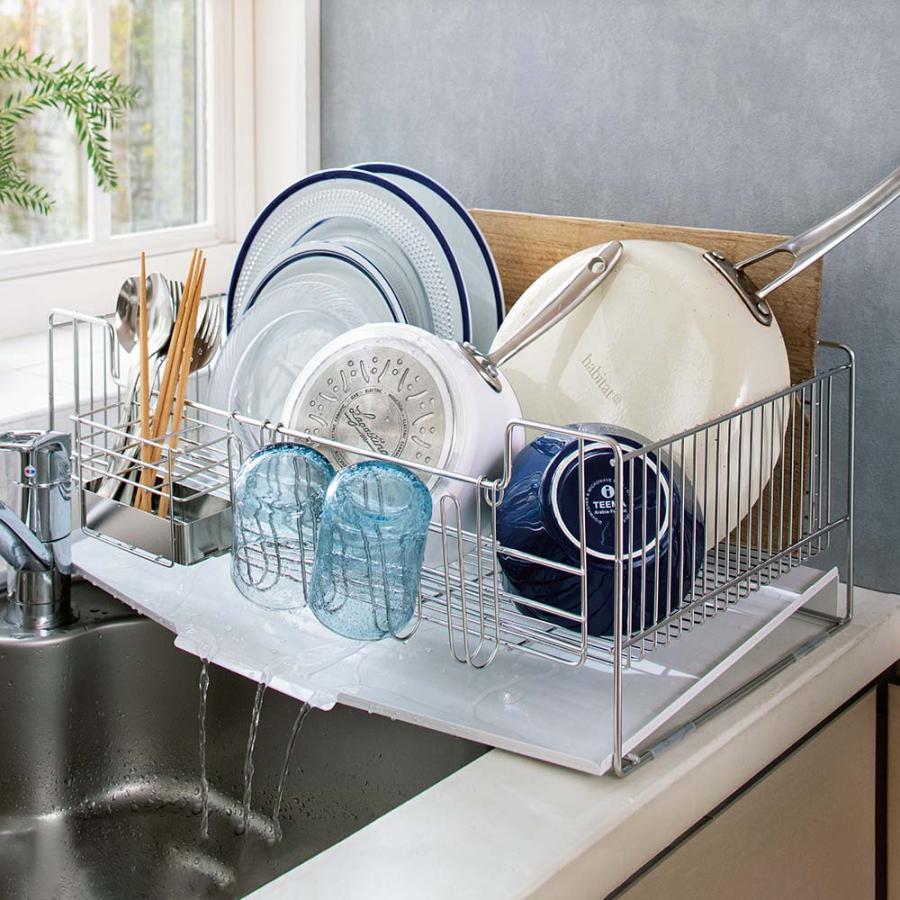 dinos（ディノス） ≪フッ素加工ステンレストレー≫ 奥行58cmのシンク