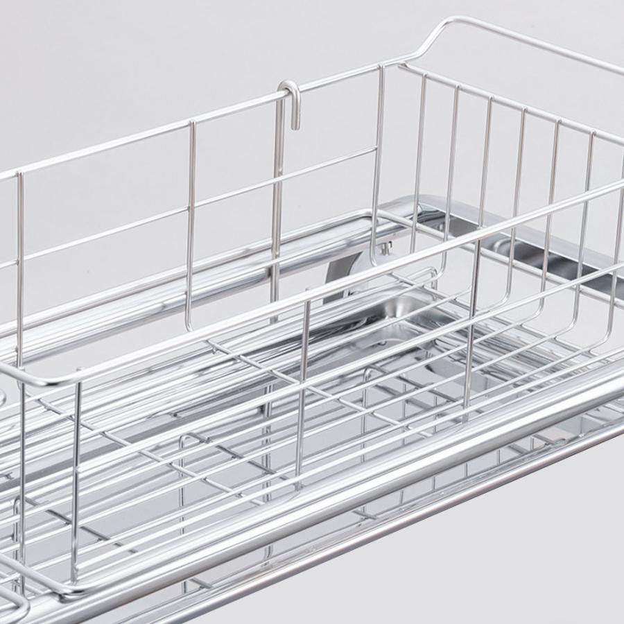 dinos（ディノス） 日本製 伸縮 スリム ステンレス シンク 水切り