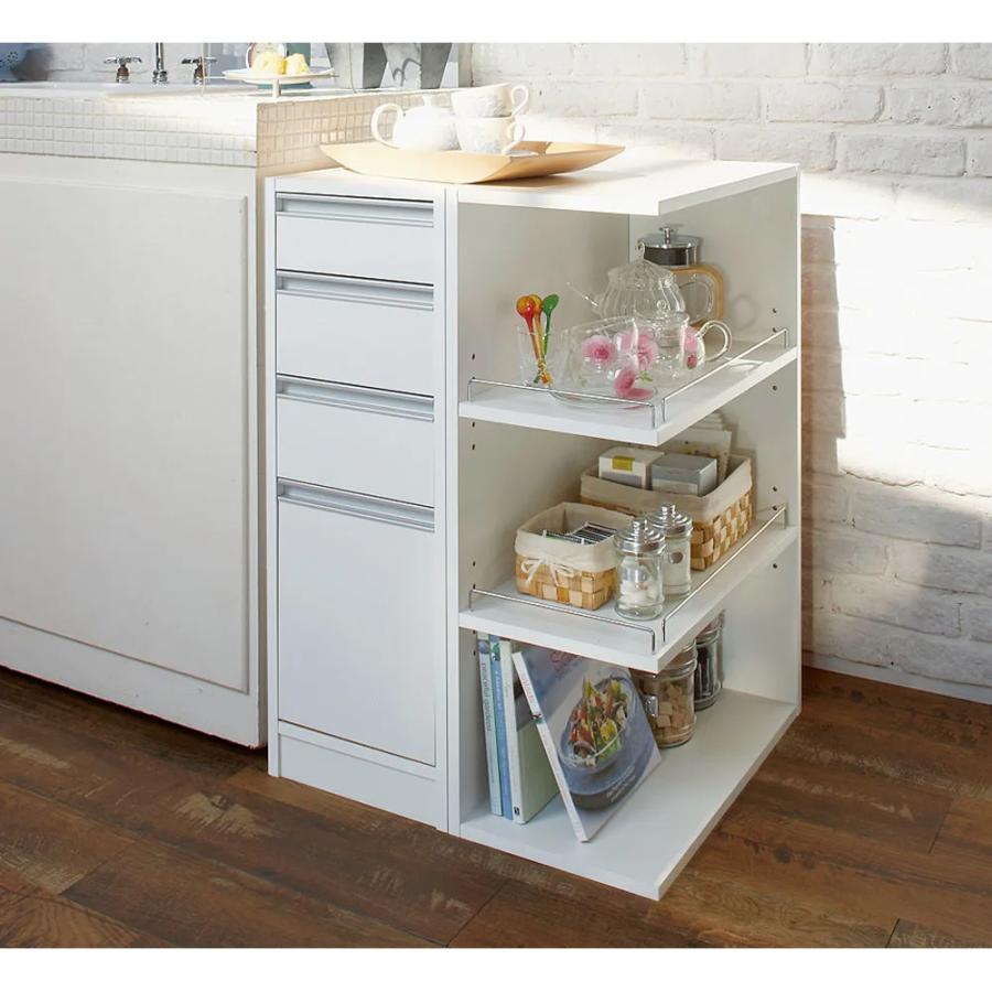 dinos（ディノス） ［幅30奥行44.5cm］ 取り出しやすい2面オープン