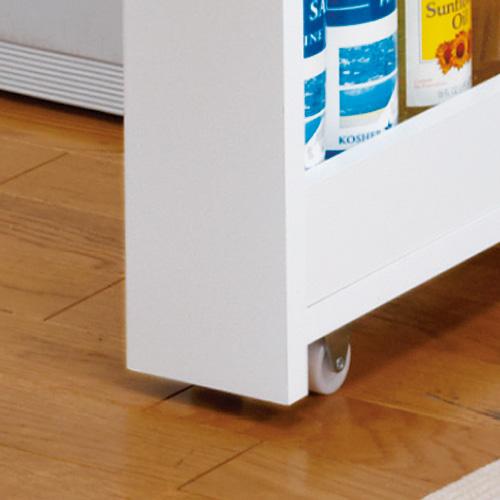 【2/11まで！】dinosリバーシブル キッチンすき間収納ワゴン 幅12奥行45cm］ リバーシブルキッチンすき間収納ワゴン 日本製