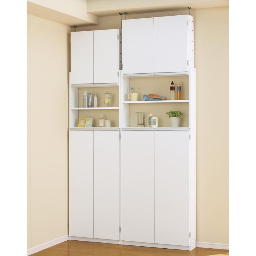 dinos（ディノス） 薄型で省スペースキッチン突っ張り収納庫 扉タイプ