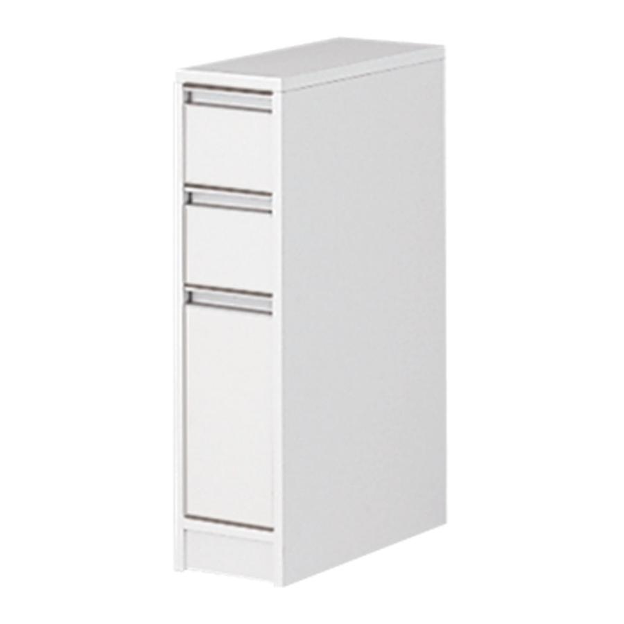 dinos（ディノス） 天板が使える すき間収納庫 ロータイプ・幅20cm