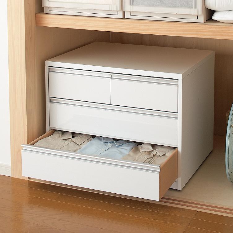 dinos（ディノス） 奥行が選べる隠しキャスター付きチェスト 深めの