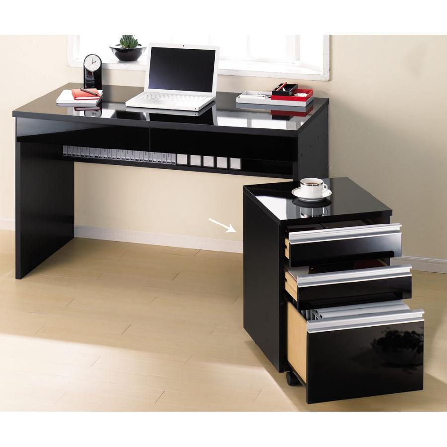 dinos（ディノス） 引き出し付き 光沢仕上げアーバンデスクシリーズ