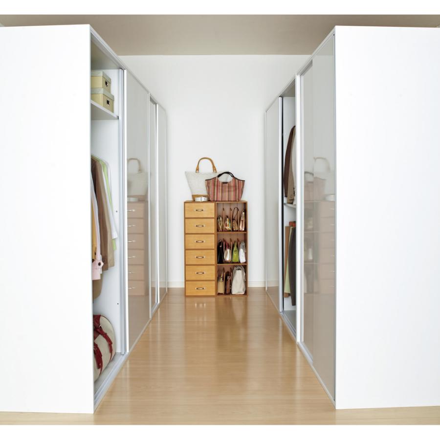 衣類収納 ワードローブ クローゼット 壁面 スラックスハンガー 引き戸