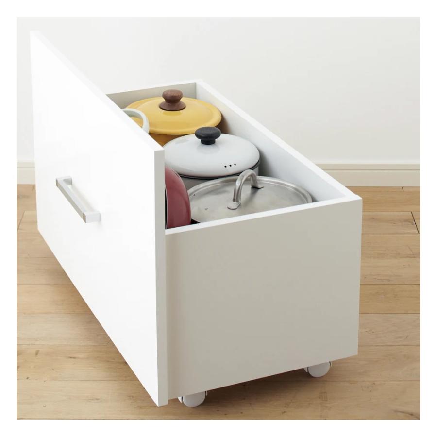 dinos（ディノス） 引き出して使える頑丈ワゴン付き キッチン