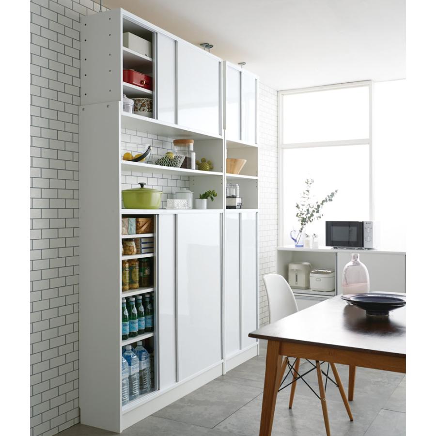 家具 収納 トイレ収納 洗面所収納 狭いキッチンでも置ける 薄型引き戸パントリー収納庫 奥行30cmタイプ 幅1cm ディノス Paypayモール店 通販 Paypayモール