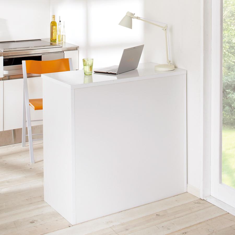 dinos 間仕切りキッチンカウンター カウンターデスク 幅90cm 机