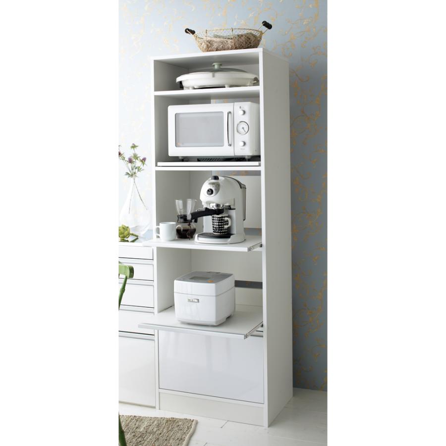 dinos（ディノス） 奥行スリム 幅が選べる 省スペース家電収納庫 幅