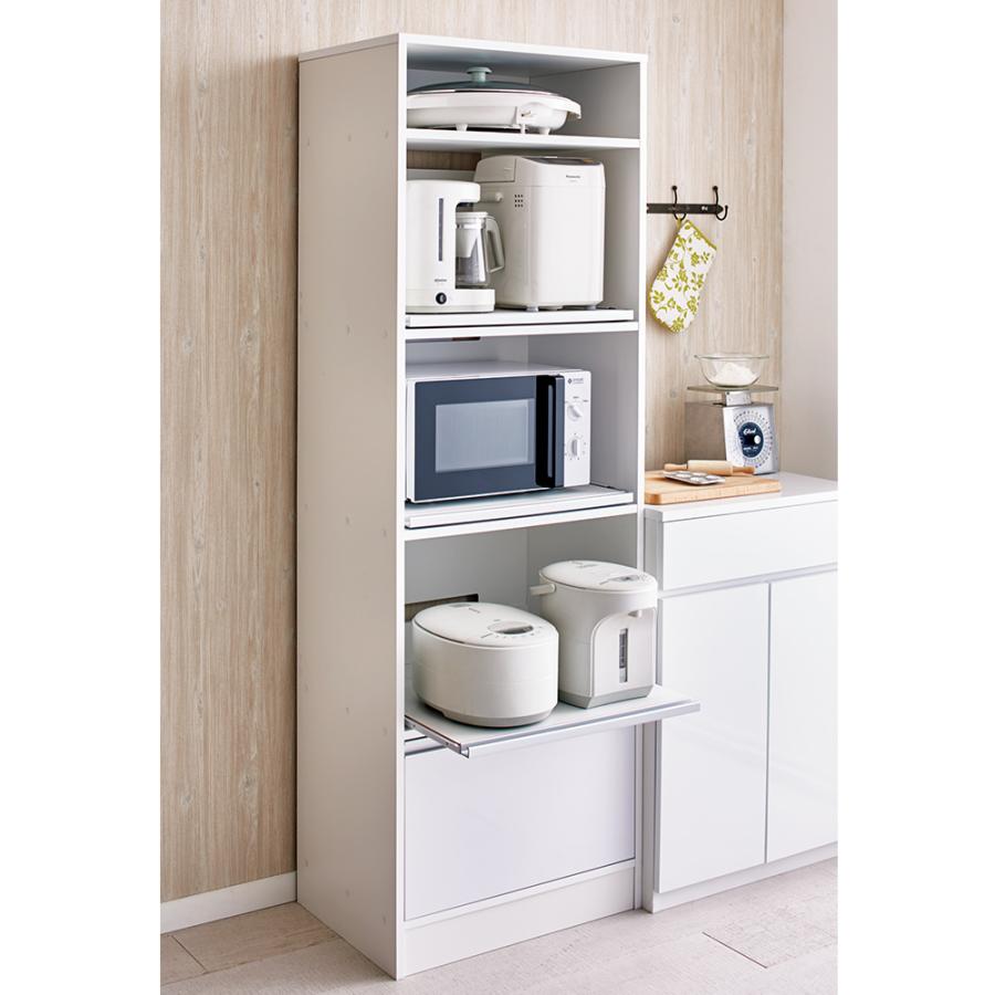 激安 ディノス 10万キッチン レンジ台 カトラリー収納 dinos_パモウナ dinos（ディノス） 奥行スリム 幅が選べる 省スペース家電収納庫 幅