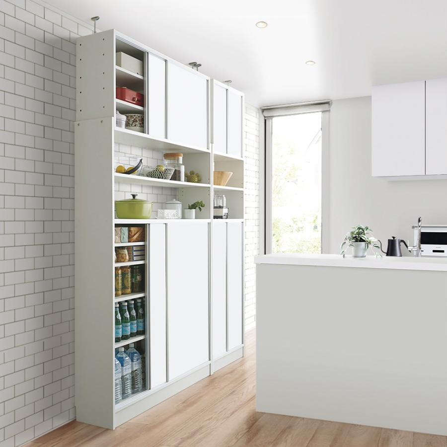 dinos（ディノス） 狭いキッチンでも置ける突っ張り式 薄型引き戸