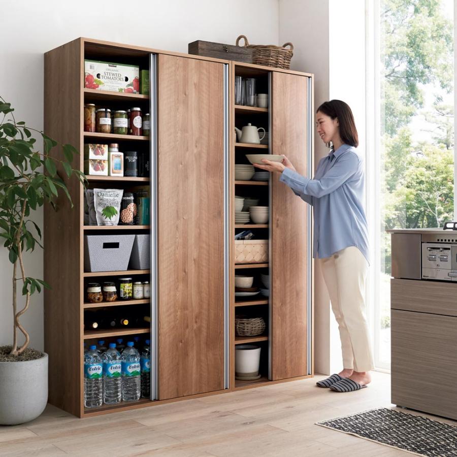 dinos（ディノス） 頑丈引き戸キッチンストッカー 幅61cm キッチン収納