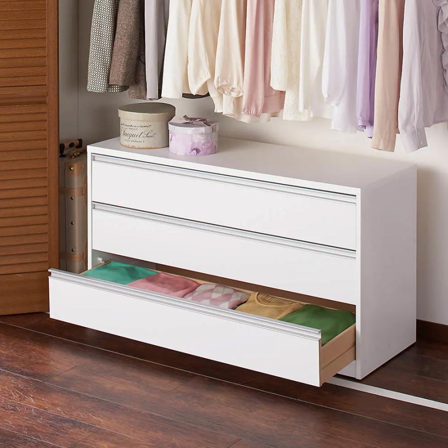 dinos（ディノス） 気軽に動かせる隠しキャスター付きワイド