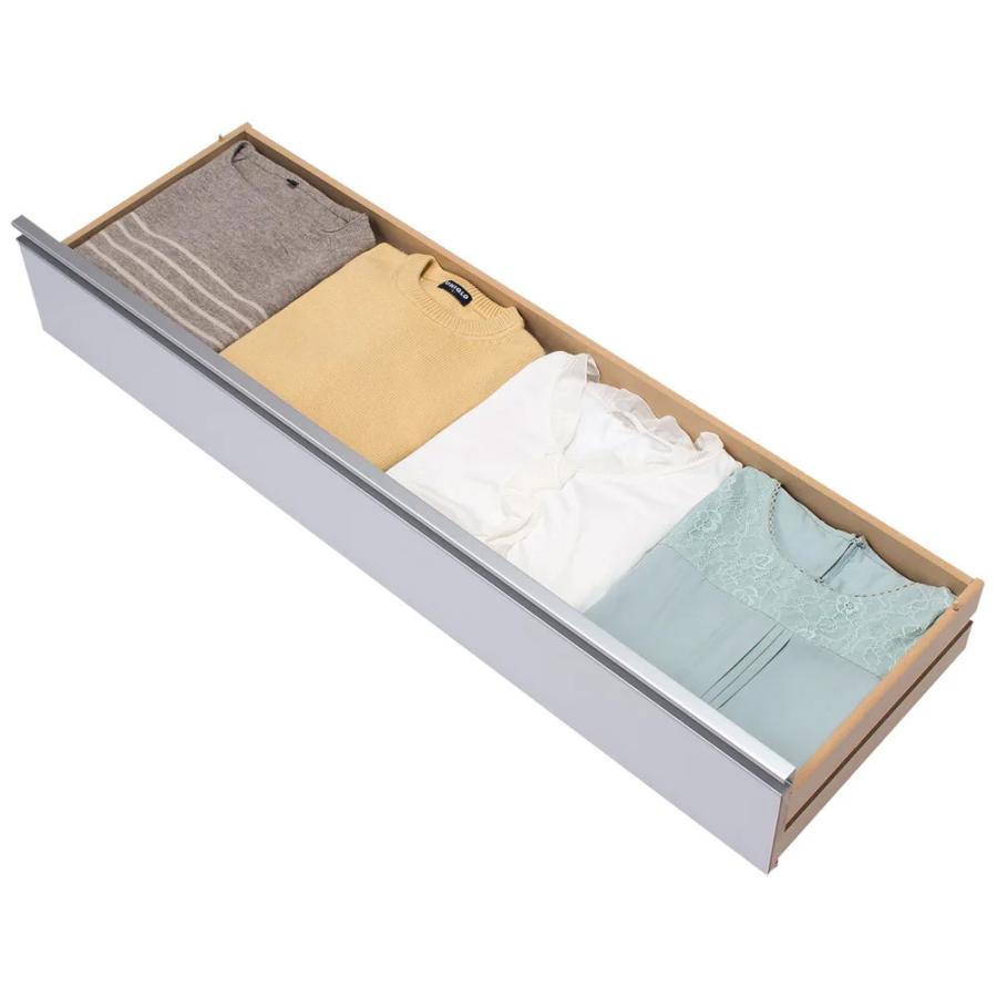 新品 ディノス 隠しキャスター付きワイドクローゼットチェスト 幅120 6段 気軽に動かせる隠しキャスター付きワイドクローゼットチェスト 幅120cm