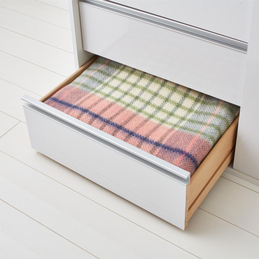 dinos（ディノス） 衣類をまとめて収納できる光沢仕上げタワーチェスト