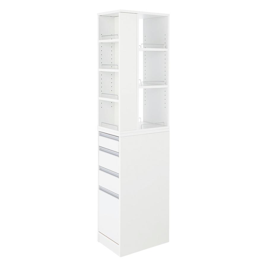 dinos（ディノス） 収納物が取り出しやすい3面オープンすき間収納庫 幅