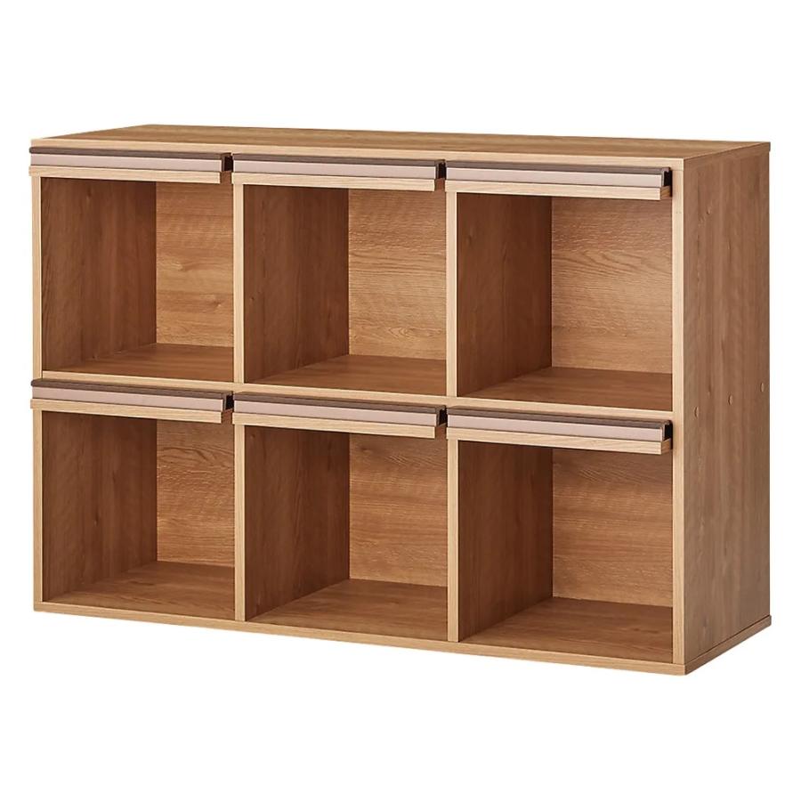 dinos（ディノス） 積み重ねOK！マガレコ ディスプレイラック 3列2段