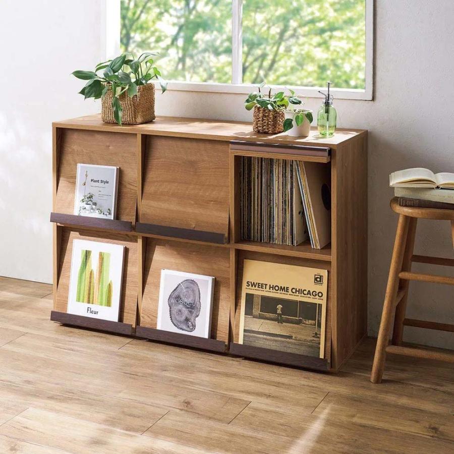 ディスプレイラック　ブックシェルフ dinos（ディノス） 積み重ねOK！マガレコ ディスプレイラック 3列2段