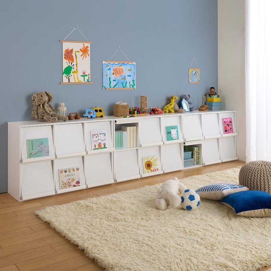 dinos（ディノス） 積み重ねOK！マガレコ ディスプレイラック 3列2段