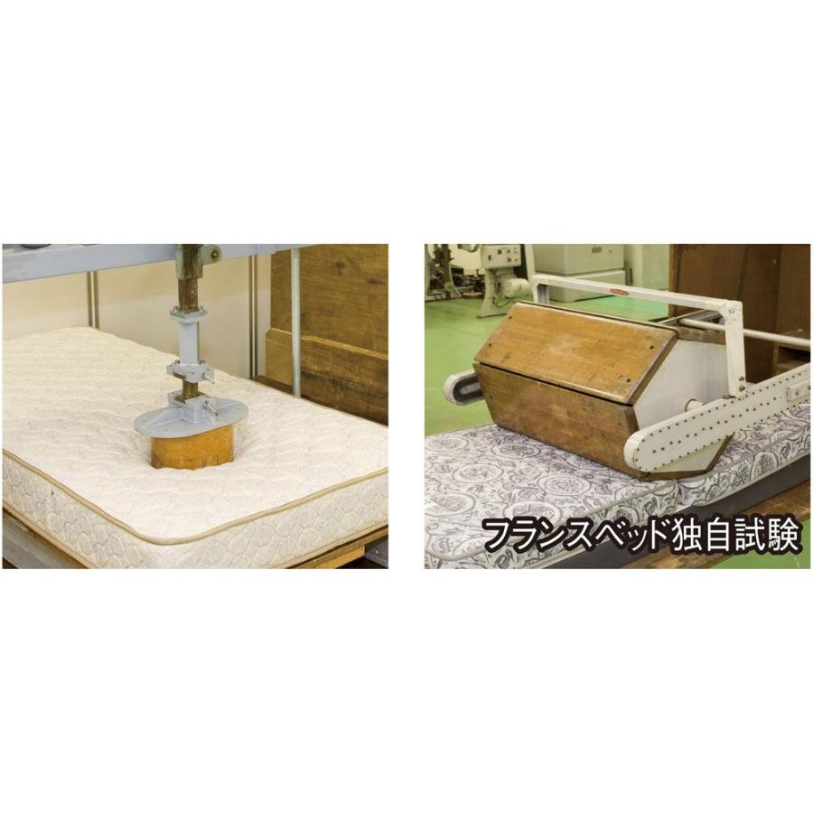 ≪セミダブル≫France Bed/フランス ベッド LED照明マットレス付ベッド ベッド 木製ベッド H95223_18