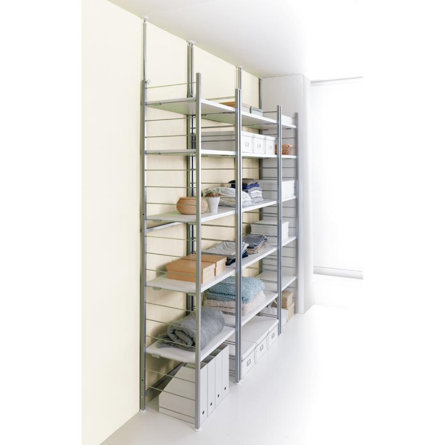 dinos（ディノス） 突っ張り式高さ調節シリーズ シェルフラック 幅90