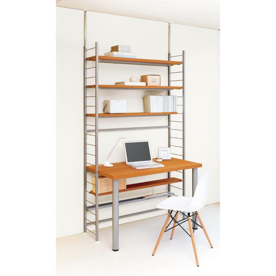 dinos（ディノス） 突っ張り式高さ調節シリーズ シェルフラック 幅90