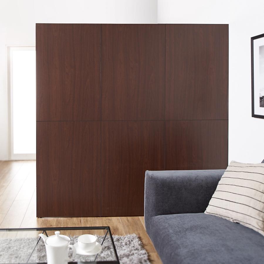 dinos（ディノス） お手軽間仕切り パネル収納ハンガーラック 板タイプ