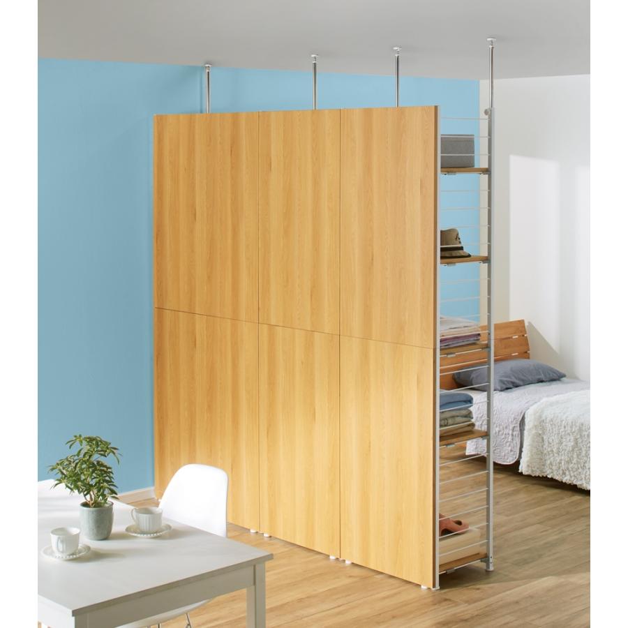 dinos（ディノス） ブルックリン風間仕切り収納 ハンガー2段 幅60cm