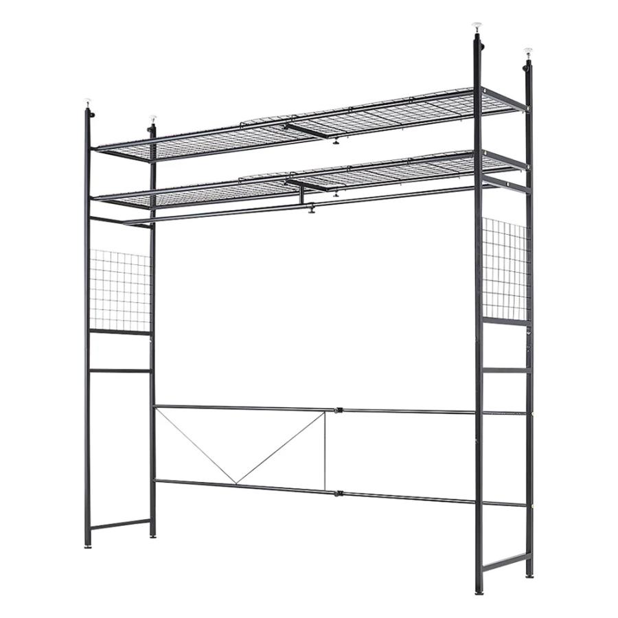 dinos（ディノス） 家具の上も収納になる伸縮ラック 天井突っ張り