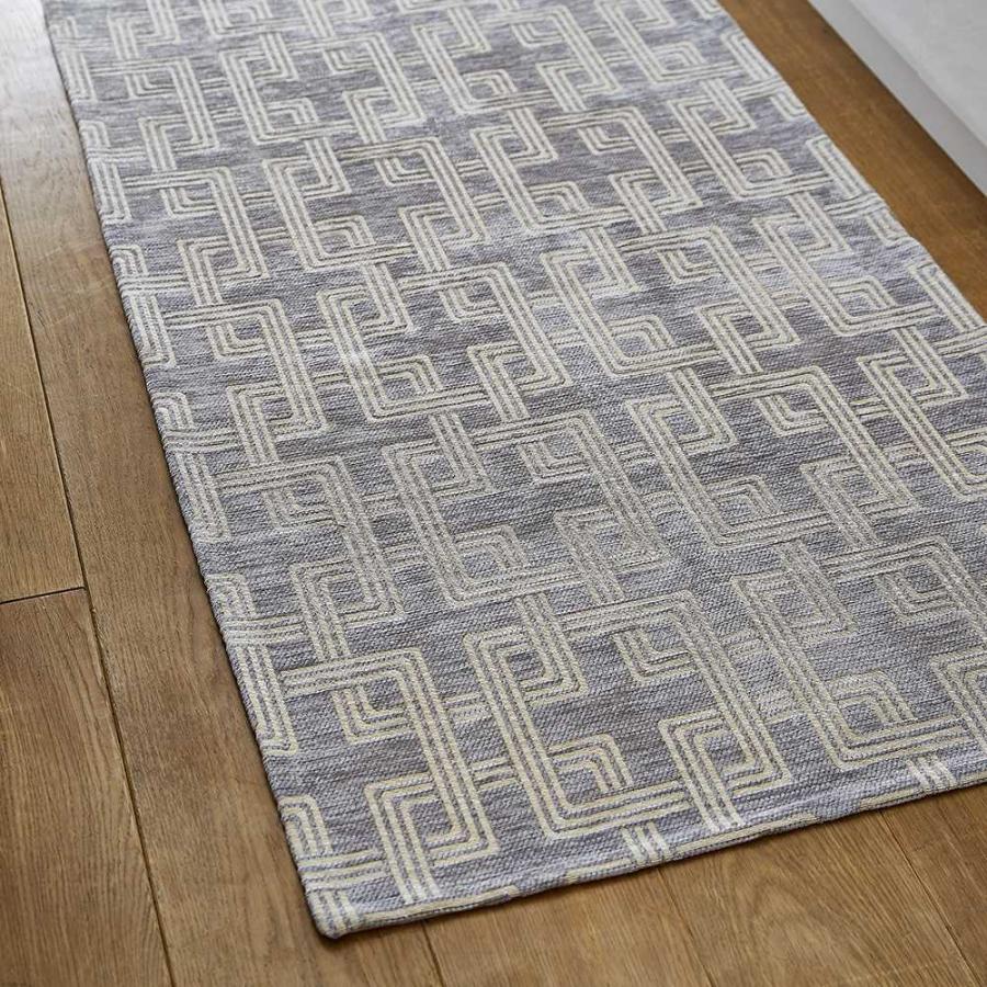 ≪約80×180cm≫ イタリア製マルチクロスRita キッチンマット カーペット ラグ マット キッチンマット H95069の画像