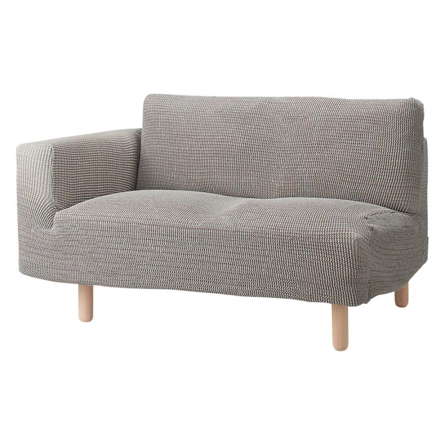 dinos ソファカバー ソファー 3人掛け 三人用 ≪2人掛・片アーム付き