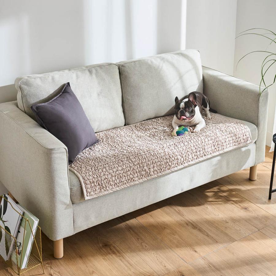dinos（ディノス） ≪約63×120cm≫イタリア製ソファプロテクター